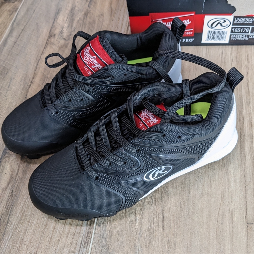 New Rawlings Youth Boys baseball cleat